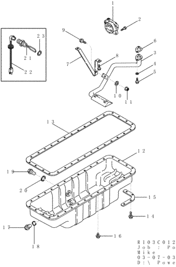 Junta Carter Motor Cummins