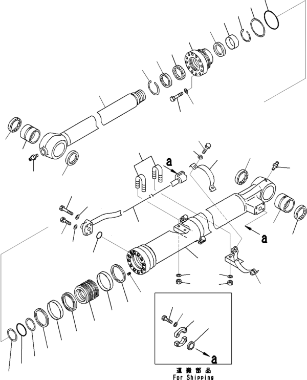ANILLO SISTEMA HIDRAULICO KOMATSU 07000-15120